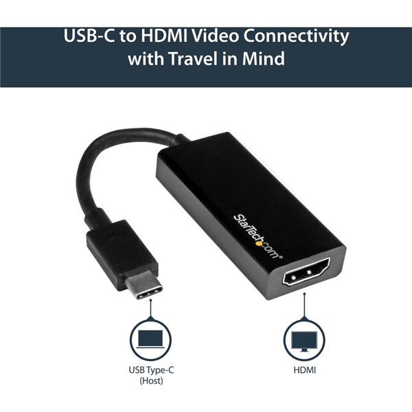 StarTech.com USB C to HDMI Adapter - 4K 30Hz, USB Type-C to HDMI Video Converter, Thunderbolt 3/4 Compatible – Image 10