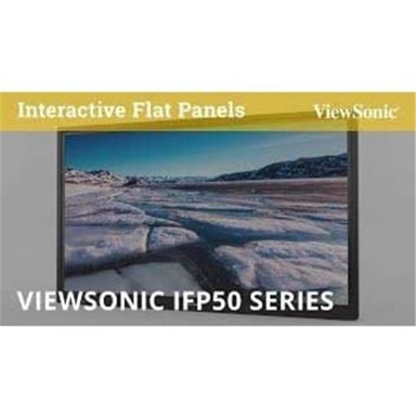 ViewSonic ViewBoard IFP7550 - 4K UHD Multi-Touch Interactive Display with Integrated Software - 350 cd/m2 - 75 – Image 11