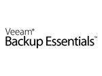 Veeam Backup Essentials Universal License - Licence de facturation Upfront (1 mois) + Production Support - 5 instances