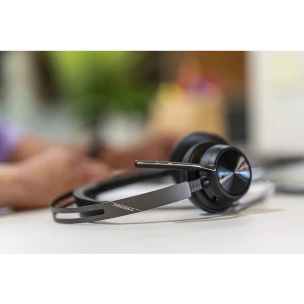 Poly Voyager Focus 2 Microsoft Teams Certified USB-A Headset with Charging Stand – Image 11